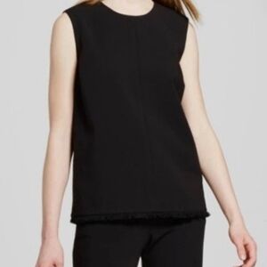 Victoria Beckham for Target Black Sleeveless Blouse